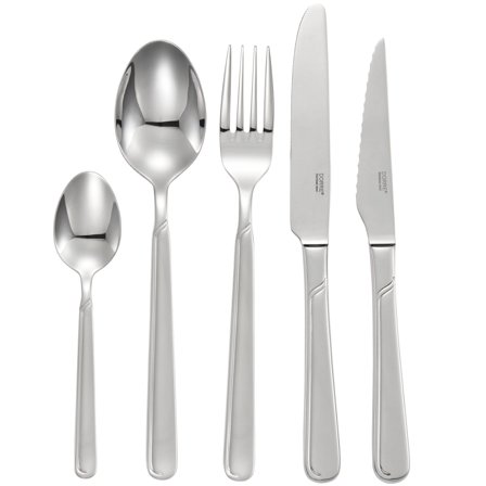 Dorre Elisabeth bestikksett, 60 deler' - 'Blankt stål