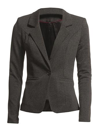 Carmen Blazer Blazers Single Breasted Blazers Grå Minus