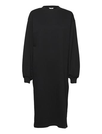 Enblom Ls Dress 5302 Knælang Kjole Sort Envii