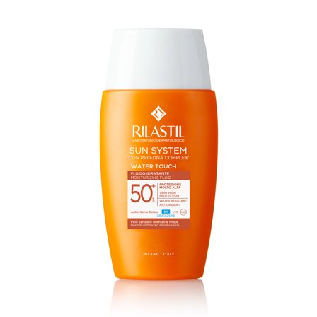 Rilastil Water Touch Fluido SPF50+ 50ml - Solare viso alta prot.