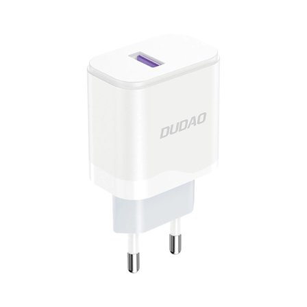 Dudao Vægopladeradaptere USB-A 18W - Hvid