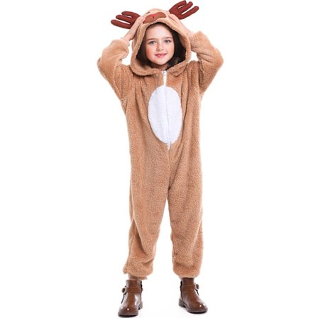 Kids Älg Onesie Pyjamas