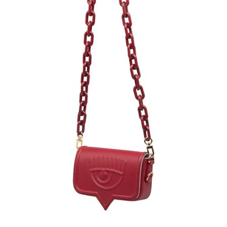 Chiara Ferragni Collection, Shoulder Bags Czerwony, Kobieta, Rozmiar: ONE Size