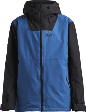 ColourWear Men's Block Jacket Men lined ski jackets Blue L