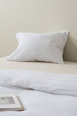 Jotex - Kopfkissenbezug ‒ Bio-qualität Weiß - TOM - Kaufe Kopfkissenbezüge bei Jotex