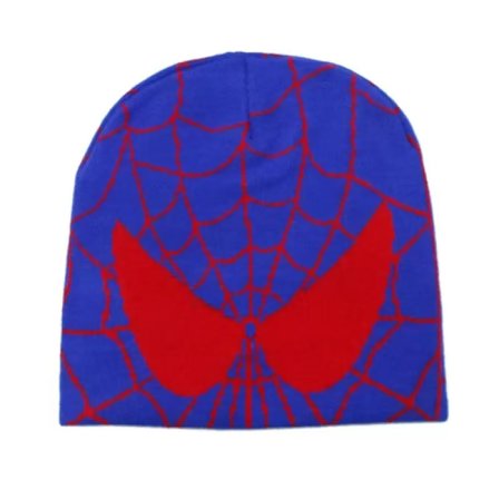 Paksu Lämmin Korvalappuhattu Miehille Talvella Hämähäkki Painettu Neulehattu Ratsastukseen