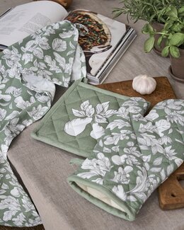 Kjøkkensett Høstfrukt 2-deler Grønn