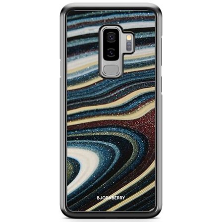 Bjornberry Skal Samsung Galaxy S9 Plus - Malakit Mönster