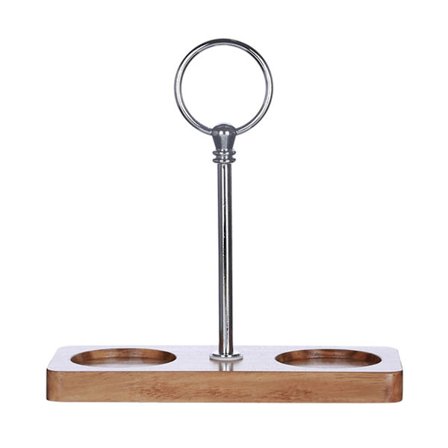 Peberkværn Stativ Organizer Bærbar Salt Krydderi Flaske Krukke Mølle Bakke Køkken Opbevaringshylde Restaurant Organisationsartikler