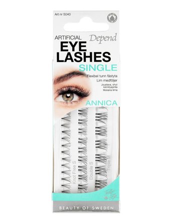 Depend Cosmetic Pe Eyelashes Annica - Nude - ONE SIZE