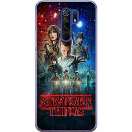 Xiaomi Redmi 9 Genomskinligt Skal Stranger Things