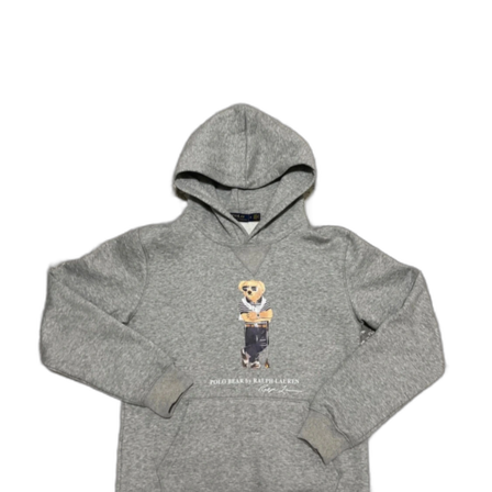 Grå hoodie Polo Bear Ralph Lauren M