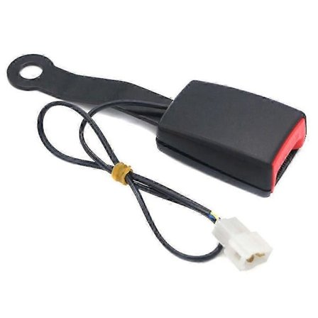 1 stk. Bil Forsæde Sikkerhedssele Lås Spænde Stik Camlock Stik Forbindelse Advarselskabel