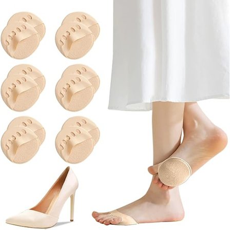 6 par (hudfärg) fotstrumpor dam osynliga strumpor bomull tå fisk mössa svart beige hög skär inlägg 36-39 39-42