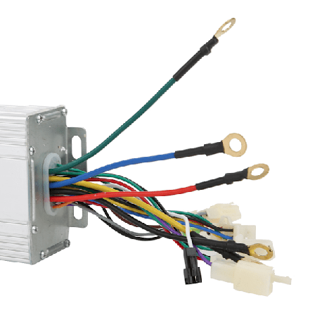 Børsteløs DC Motor Kontroller Elektrisk Scooter Børsteløs Kontroller Med Aluminium Legering Skall For E-sykkel Stabil Hastighet Og Sensitiv Kontroll