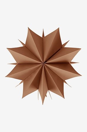 Jotex - Julstjärna ø 58 Cm Ljusbrun POLARIS - Köp Julstjärnor hos Jotex