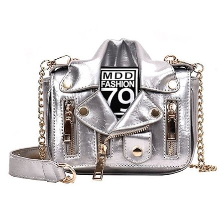 Tekonahkainen takki Western-mekkolaukku Uusi ketjulaukku Naisten Messenger-laukku, Olkalaukku.