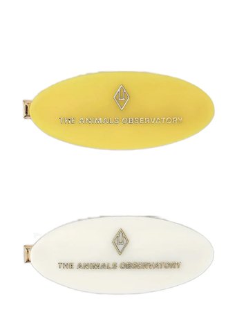 THE ANIMALS OBSERVATORY Pack Coati Hair Clip - Yellow - ONE SIZE