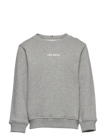 Lens Sweatshirt Kids Sweatshirt Trøje Grå Les Deux