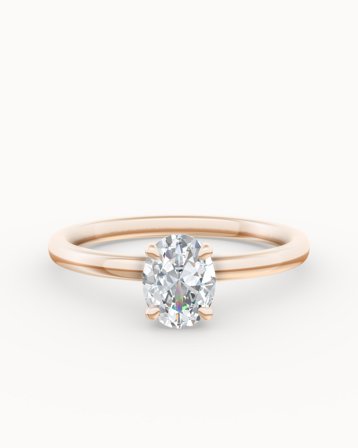 Carla förlovningsring i 18K Roséguld