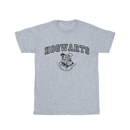 Harry Potter Dam/Kvinnor Hogwarts Crest Bomull Boyfriend T-Sh