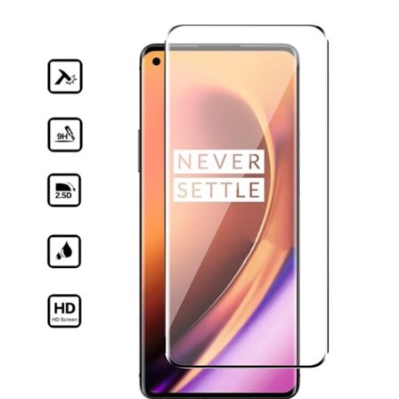 OnePlus 8 PRO skärmskydd 9H passar skal fodral hörlurar -
