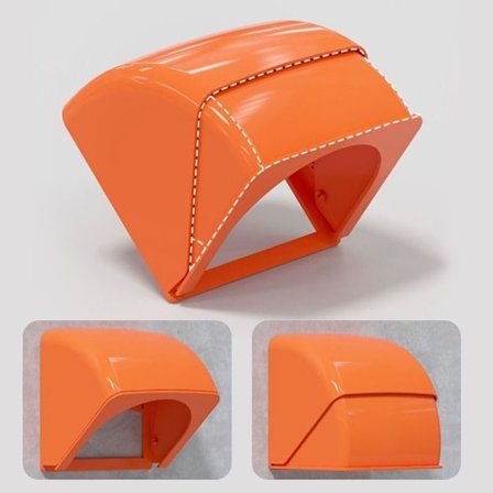 Værbestandig beskyttelse for utendørs stikkontakt Vanntett stikkontaktdeksel SVART