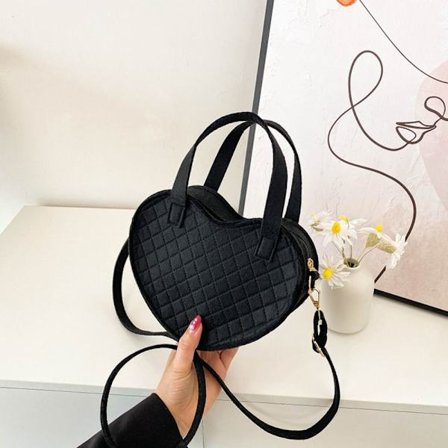 Love Handbag Single Olkalaukku MUSTA