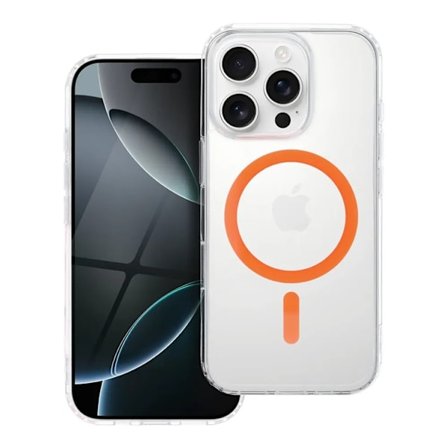 iPhone 12 Pro Max Mobilskal MagSafe Drop Glue - Orange