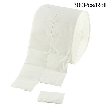 300 stk./rulle Negle Bomulds Servietter UV Gel Negle Tips Polish Fjerner C