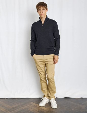 Bruun & Stengade Bs Pelle Regular Fit Knitwear - Black - L