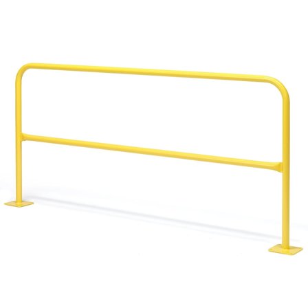 Avspärrningsbarriär, längd: 2000 mm, gul