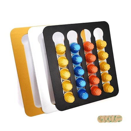 Nespresso Kaffeekapselstativ Holder Stativ Kaffeepåfyllinger Metall Lagringshyller