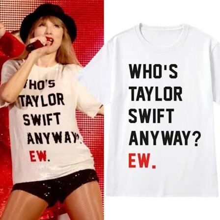 Sommer Fashion Bogstav Print T-shirt Til Fans Gave Tøj Dame T-shirt Taylor T-shirt Vintage Dame Swift Kortærmet Tee L3036-2