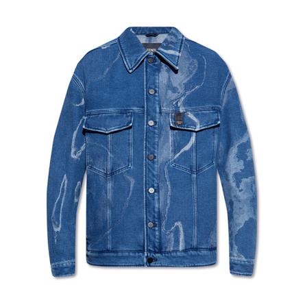 Fendi Denim Jakke Blå, Herre