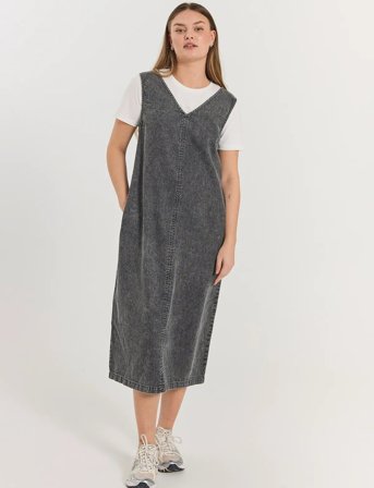 FREE/QUENT Fqlisea-Dress - Grey - XS