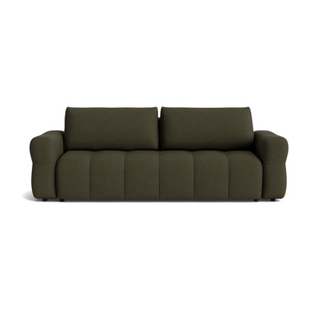Taranto 3 personers sovesofa, opbevaring - Loop Grøn - 248x105x90 - Sofa, sovesofa