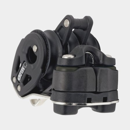 Bloco triplo Seldén BBB 30, fixo, com rolamento de esferas, com olhal e mordedor, para cabos Ø3 - 7 mm