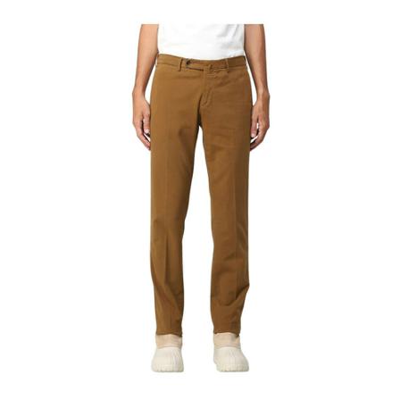 Pt01, Straight Trousers Brązowy, Mężczyzna, Rozmiar: 2XL