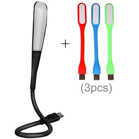 Paris_Touch Dimbar LED USB-lampe, USB-laptoplampe