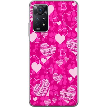 Kompatibelt Mobildeksel til Xiaomi Xiaomi Redmi Note 11 Pro 5G PopHjerteMønster