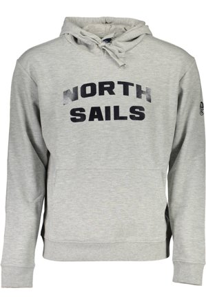 North Sails Felpa Senza Zip Uomo Grigio