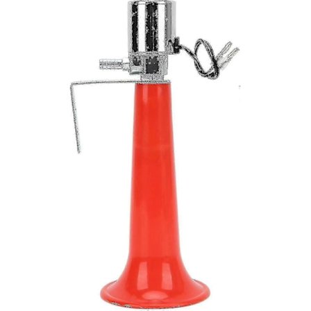 Universal Tyrkisk Fløjtehorn, 12v 24v Lufthorn Til Lastbiler 110db Rødt Horn Formål 12v/24v Campingvogn Tryk Biler Suv'er Motorcykler Tyrkisk 