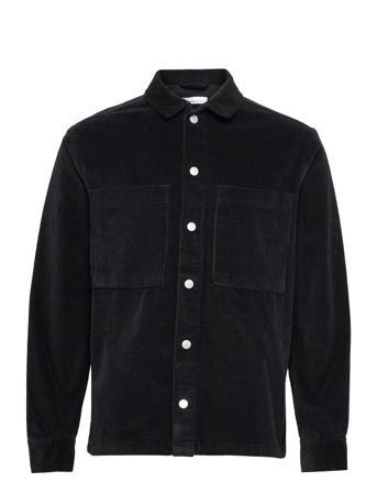 Pine Corduroy Overshirt - Gots/Vega Black Knowledge Cotton Apparel