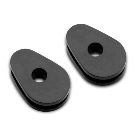 Rizoma Indicator Adapter Set Black - Yamaha MT-07 2018-2020