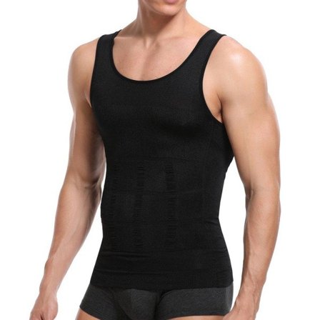 TG Kompressionsundertrøje Mænd - Sort Black M