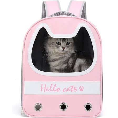 Rumkapsel Rygsæk til Små og Mellemstore Katte og Hundehvalpe, Tran