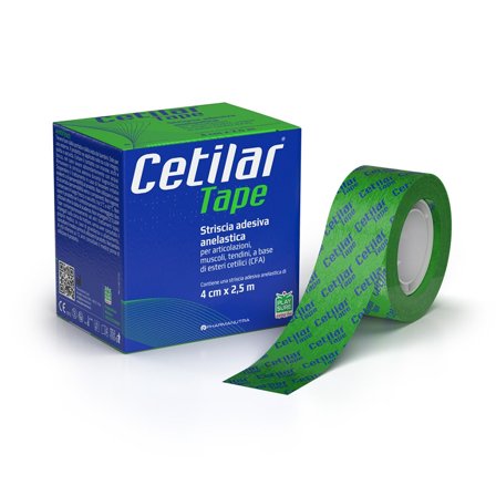 Cetilar Tape Striscia Adesiva Anelastica 4cmx2cm - Supporto