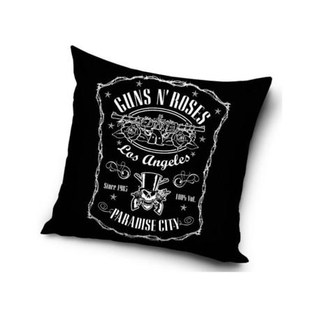 Guns N ́ Roses Kuddfodral 40x40cm - Svart (passar Ej För Barn) Multifärg