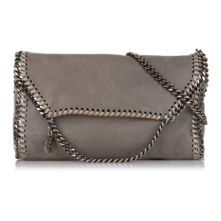 Stella McCartney Pre-owned, Pre -owned Falabella Crossbody Bag Grijs, Dames, Maat:ONE Size
